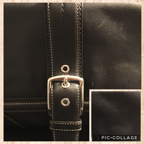 “Sold” Vintage Coach Hampton Shoulder Bag - Picture 7 of 8